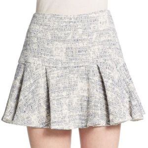 Derek Lam 10 Crosby Tweed Mini Skirt